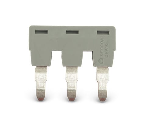 ALPHA ELETTRONICA - Ponte con spine DC10 - grigio DFA10-03P