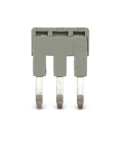 ALPHA ELETTRONICA - Ponte con spine DC2.5 - grigio DFA2.5-03P