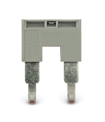 ALPHA ELETTRONICA - Ponte con spine DC35 - grigio DFA35-02P
