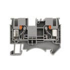 ALPHA ELETTRONICA - Morsetto serrafilo Din DS 0,5÷10mm² grigio DS6-GR