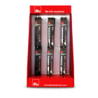 ALPHA ELETTRONICA - Espositore da banco per multiprese slim - 90x49x25cm - 6 ganci ESP.121/1