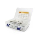 ALPHA ELETTRONICA - Valigetta connettori/adattatori F e antenna TV ESP.123