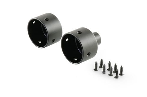 ALPHA ELETTRONICA - Kit tappo frontale e posteriore in metallo per Neon Flex 360° JO371/090-01