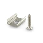 ALPHA ELETTRONICA - Clipvite per strisce LED Flex 14.4W/m, kit di 10 clips per Neon Flex strips. JO379/070-11