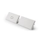 ALPHA ELETTRONICA - Terminale di chiusura plastico - adatto per profilo JO380/092 JO380/092G-80