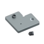 ALPHA ELETTRONICA - Giunzione angolare alluminio per profilo JO380/097 - predisposizione per sospensione - 2 grani inclusi JO380/097-82