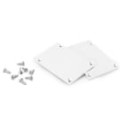 ALPHA ELETTRONICA - Kit due terminali di chiusura - adatti per profilo JO380/097 - 8 viti incluse JO380/097B-80