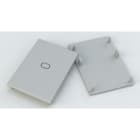 ALPHA ELETTRONICA - Kit terminali di chiusura di Plastica Grigia adatti per profilo JO380/097 JO380/097G-80