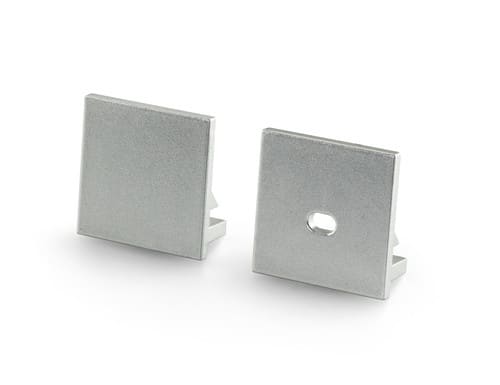 ALPHA ELETTRONICA - Terminale di chiusura - adatto per profilo JO380/105 JO380/105-80