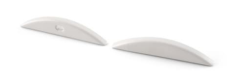 ALPHA ELETTRONICA - Terminale di chiusura plastico - adatto per profilo JO380/161 JO380/161-80