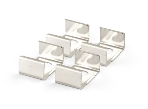 ALPHA ELETTRONICA - Kit graffette di fissaggio - adatte per profilo JO380/161 JO380/161-84