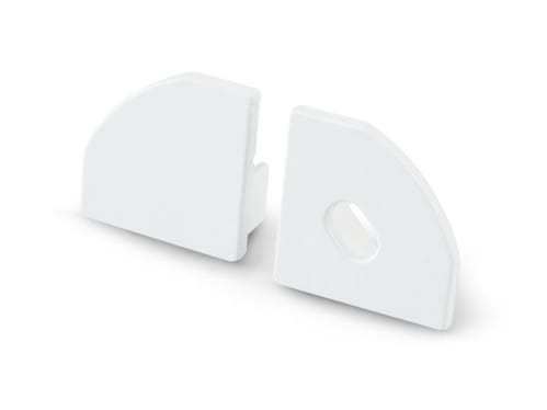 ALPHA ELETTRONICA - Terminale di chiusura - adatto per profilo JO381/004 JO381/004W-80