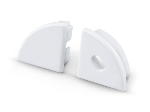 ALPHA ELETTRONICA - Terminale di chiusura - adatto per profilo JO381/005 JO381/005W-80