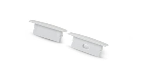 ALPHA ELETTRONICA - Terminale di chiusura - adatto per profilo JO381/007 JO381/007W-80