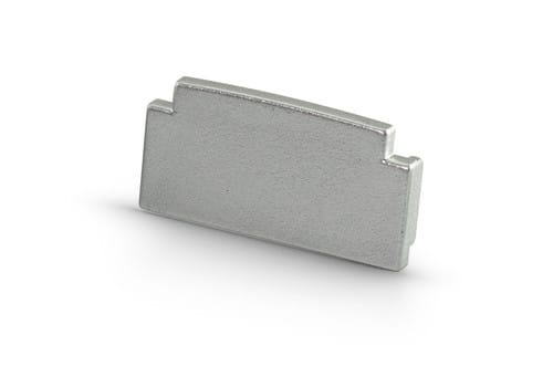 ALPHA ELETTRONICA - Terminale di chiusura - adatto per profilo JO381/507 JO381/507-80