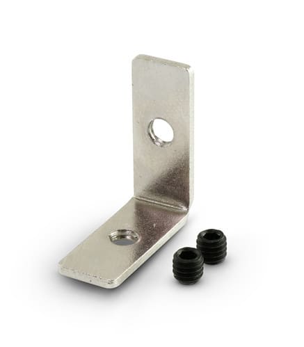 ALPHA ELETTRONICA - Giunto di fissaggio 90° interno - adatto per profilo JO381/507 JO381/507-89