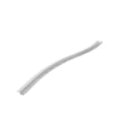 ALPHA ELETTRONICA - Profilo in alluminio anodizzato argento pieghevole per cartongesso con copertura in silicone opaco - 2m - Accessori inclusi JO381/508-12K