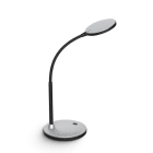ALPHA ELETTRONICA - Lampada da tavolo a Led con interruttore - 4,8W - Silver JO381/50S
