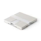 ALPHA ELETTRONICA - Profilo in alluminio con lastra in cartongesso - Copertura in PC opaca - Raccordo a T - Serie Element JO381/512-12T