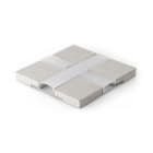 ALPHA ELETTRONICA - Profilo in alluminio con lastra in cartongesso - Copertura in PC opaca - Raccordo a X - Serie Element JO381/512-12X