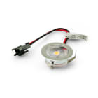 ALPHA ELETTRONICA - Faretto Led da incasso - 0,3W - 12V - Bianco caldo - Serie Cosmo JO388/026WW