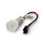 ALPHA ELETTRONICA - Faretto Led da incasso - 1W - 12V - Bianco caldo - Serie Velo JO388/028WW