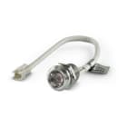 ALPHA ELETTRONICA - Faretto LED da incasso rotondo - 1W - 350mA - Alluminio - Bianco naturale - Serie Agos JO390/014NW