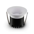 ALPHA ELETTRONICA - Faretto LED da incasso rotondo - 3W - Bianco - Bianco naturale - Serie Orione JO390/038NW