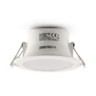 ALPHA ELETTRONICA - Faretto Led da incasso - 9W - TRIwhite bianco selezionabile - Sensore di microonde - Serie Detect JO392-080