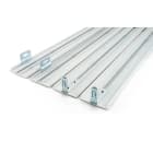 ALPHA ELETTRONICA - Cornice per fissaggio a plafone per pannello Edge-Lit 30x120 - Colore bianco JO395/30120F3