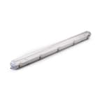 ALPHA ELETTRONICA - Plafoniera per singolo tubo Led T8 120cm - Tubo Led non incluso - Serie Shell JO429/1201