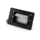 ALPHA ELETTRONICA - Segnapasso Led 2W asimmetrico da incasso per Scatola 503 - Bianco caldo - Serie Zero JO491WW