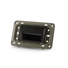 ALPHA ELETTRONICA - Segnapasso Led 1,5W da incasso - per Scatola 503 - Cornice antracite - Bianco naturale - Serie One JO492GNW