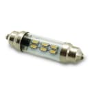 ALPHA ELETTRONICA - Lampadina a Led SV8,5 - 0,6W - 10-30Vdc - Bianco freddo JO546/9