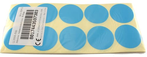 ALPHA ELETTRONICA - Adesivo termoconduttivo ø40mm LL3005-PAD