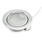 ALPHA ELETTRONICA - Supporto lucido da incasso per lampada led - metallico - G4 LS280-114L