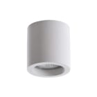 ALPHA ELETTRONICA - Supporto in gesso da soffitto per lampade LED GU10 - ø70x70mm LS280-509