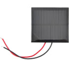 ALPHA ELETTRONICA - Pannello fotovoltaico Monocristallino - 0,5W - 2V MM001