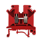 ALPHA ELETTRONICA - Morsetto serrafilo Din PC 0,2÷4mm² rosso PC4-R