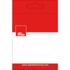 ALPHA ELETTRONICA - Polybag 85x130mm - Rosso POLYB-026