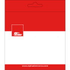 ALPHA ELETTRONICA - Polybag 130x150mm - Rosso POLYB-028