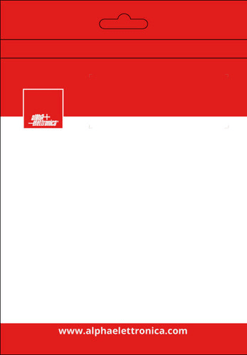 ALPHA ELETTRONICA - COMPLEX COLOR POLYBAG 160X230MM POLYB-031