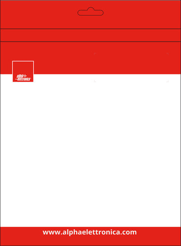 ALPHA ELETTRONICA - COMPLEX COLOR POLYBAG 220X300MM POLYB-032