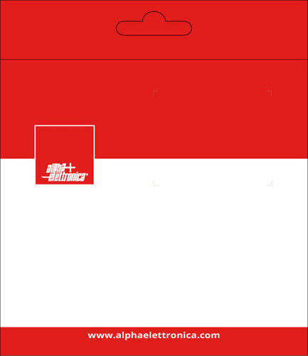 ALPHA ELETTRONICA - COMPLEX COLOR POLYBAG 180X180MM POLYB-033