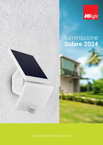 ALPHA ELETTRONICA - Volantino Lampade Solari 2024 VOL.039