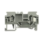 ALPHA ELETTRONICA - Morsetto serrafilo Din WS 0,2÷4mm² grigio WS4-GR