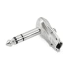 ALPHA ELETTRONICA - Spina jack Ø6,3mm Stereo a 90°