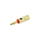 ALPHA ELETTRONICA - Spina banana ø4mm - Rossa