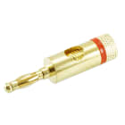 ALPHA ELETTRONICA - Spina banana ø4mm - Rossa