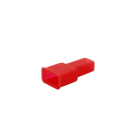 ALPHA ELETTRONICA - Coprifaston per spine 6,35mm - Rosso